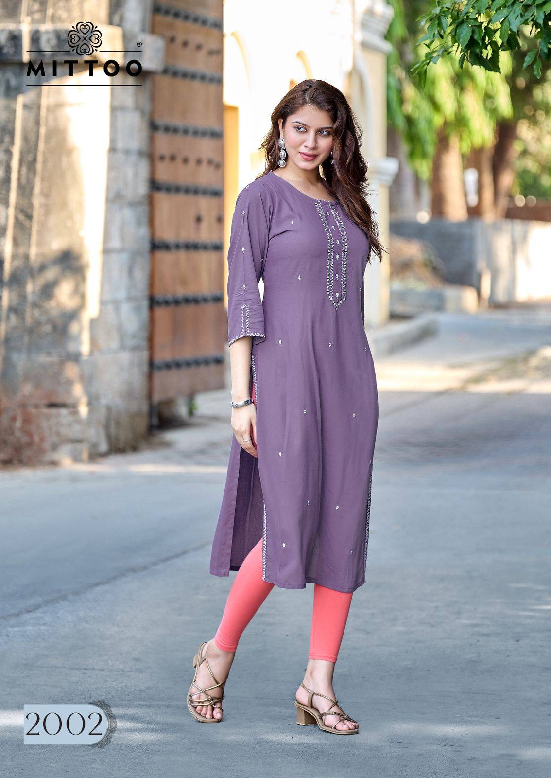  HAYA By MITTOO 2001 To 2006 Series Beautiful Festive Suits Colourful Stylish Heavy Rayon kurtis At Wholesale Price